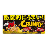 Хрустящий шоколад «Кранки» Devil Crunky Lotte, Япония, 48 г