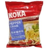 Лапша б/п со вкусом краба в перечном соусе Signature Koka, Сингапур, 85 г