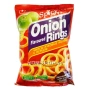 Чипсы Луковые кольца с перцем Нонг Шим Nongshim, Корея, 40 г. Срок до 26.02.2026.