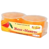 Желе со вкусом манго с кусочками кокоса Frulaif Cocon, 236 г (2*118 г)