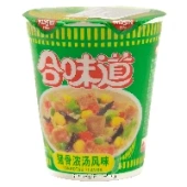 Лапша б/п со вкусом Тонкацу Nissin, Китай, 77 г