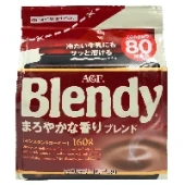 Натуральный растворимый кофе Мока Blendy AGF, Япония, 160 г