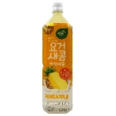 Йогуртовый напиток Ананас Nature's Woongjin, Корея, 1,5 л.