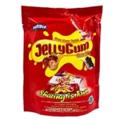 Желе жевательное конняку со вкусами виноград, клубника и личи Jellygum Red Donald Makmur, Индонезия, 230 г