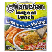 Лапша б/п со вкусом лайма и креветок Instant Lunch Maruchan, США, 64 г