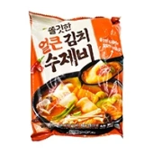 Корейский суп Суджеби со вкусом кимчи с клёцками Iga, Корея, 187 г. Срок до 03.10.2025.
