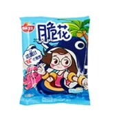 Чипсы из жареной лапши со вкусом кальмара на гриле Crispy Flower Crispy Noodle Snack Grilled Squid Flavor Yingyangweishi / Nutrition Guard, Китай, 20 г