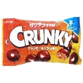 Хрустящие шоколадные шарики Crunky Pop Joy Lotte, Япония, 44 г