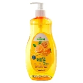 Средство для мытья посуды с ароматом лимона Liquid Lemon Norang, Корея, 500 мл