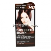 Краска для волос DARK COFFE BROWN 4N Make HD Tony Moly, Южная Корея