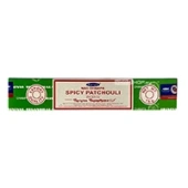 Ароматические палочки (благовония) «Пряный Пачули» Spicy Patchouli Satya, Индия, 15 г