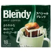 Натуральный молотый кофе Майлд Бленд Blendy AGF (18 шт.), Япония, 126 г (дрип-пакеты)