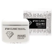 Увлажняющая ночная маска для лица Crystal White 3W Clinic, Корея, 100 мл