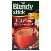 Обогащенный антиоксидантами горячий шоколад Blendy stick AGF, Япония, 63 г