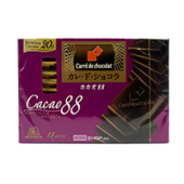 Шоколад «Какао 88» Carre de Chocolat Morinaga, Япония, 86 г