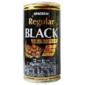 Черный насыщенный кофе Sangaria Regular Black, Япония, 190 г