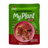 Растительный веганский тунец в масле с красным перцем My Plant Dongwon, Корея, 100 г