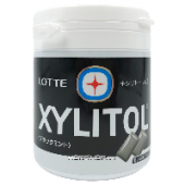 Жевательная резинка Черная Мята Xylitol Gum Black Mint Bottle Lotte, Япония, 143 г.