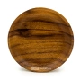 Круглая тарелка акациевая Maruki, Япония, 150×150×25mm