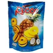 Печенье с ананасовым джемом Ricco VFoods, Таиланд, 150 г
