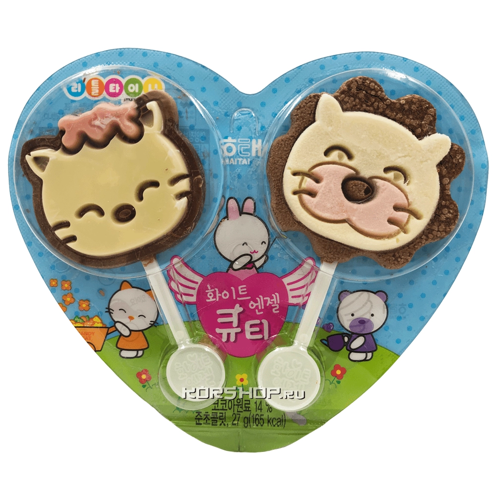 Шоколад Ангел Милашка/Choco White Cuti Haitai, Корея, 27 г Шоколад Ангел Милашка/Choco White Cuti Haitai, Корея, 27 г