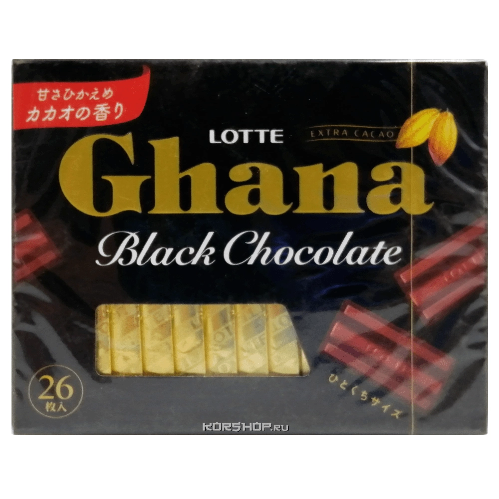 Темный шоколад Экселент Ghana, Япония, 119,6 г Темный шоколад Экселент Ghana, Япония, 119,6 г