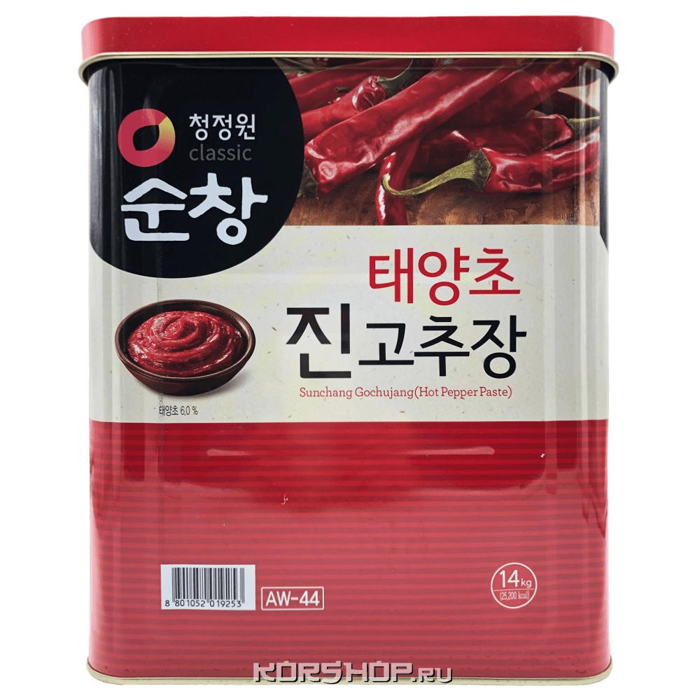 Перцовая паста Daesang, Корея, 14 кг Перцовая паста Daesang, Корея, 14 кг