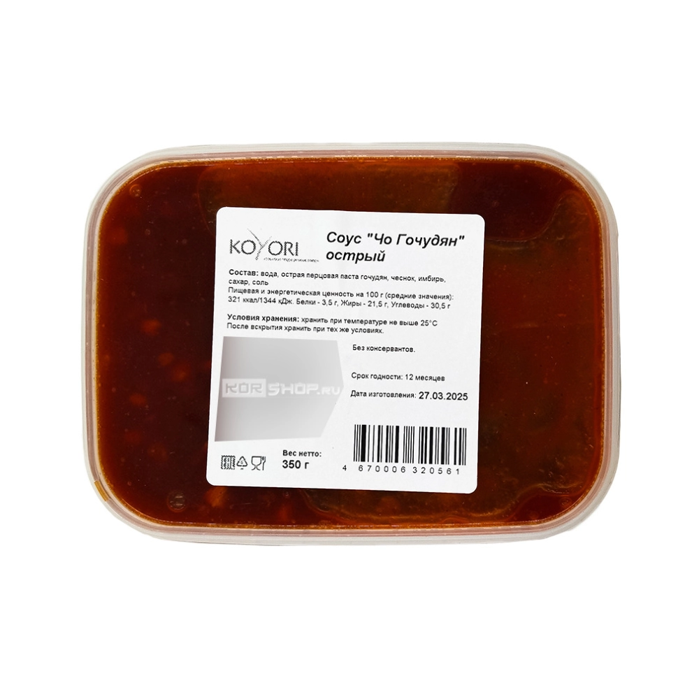 Соус острый Чо Кочудян Koyori, 350 г Соус острый Чо Кочудян Koyori, 350 г