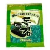 Морская капуста (ким) жареная в листах (снэк), Корея, 16 г Морская капуста (ким) жареная в листах (снэк), Корея, 16 г