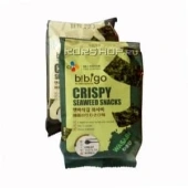 Морская капуста хрустящие снеки со вкусом васаби Bibigo CJ, Корея 5 г Морская капуста хрустящие снеки со вкусом васаби Bibigo CJ, Корея 5 г