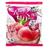 Конжаковое желе (Коньяку) с натуральным персиком Yukiguni Aguri, Япония, 96г (16 г*6шт) Конжаковое желе (Коньяку) с натуральным персиком Yukiguni Aguri, Япония, 96г (16 г*6шт)